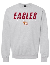AHS Lacrosse Sport Grey Crew Neck - Orders due Wednesday, March 13, 2024